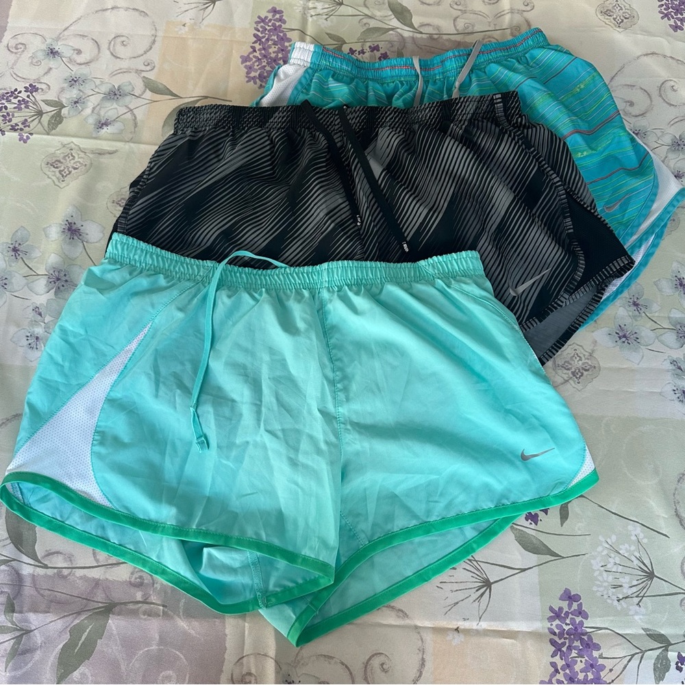 Nike Dri-Fit Athletic Running Shorts size Medium Bundle of Three